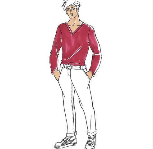 Papierschnittmuster Longsleeve Benedikt