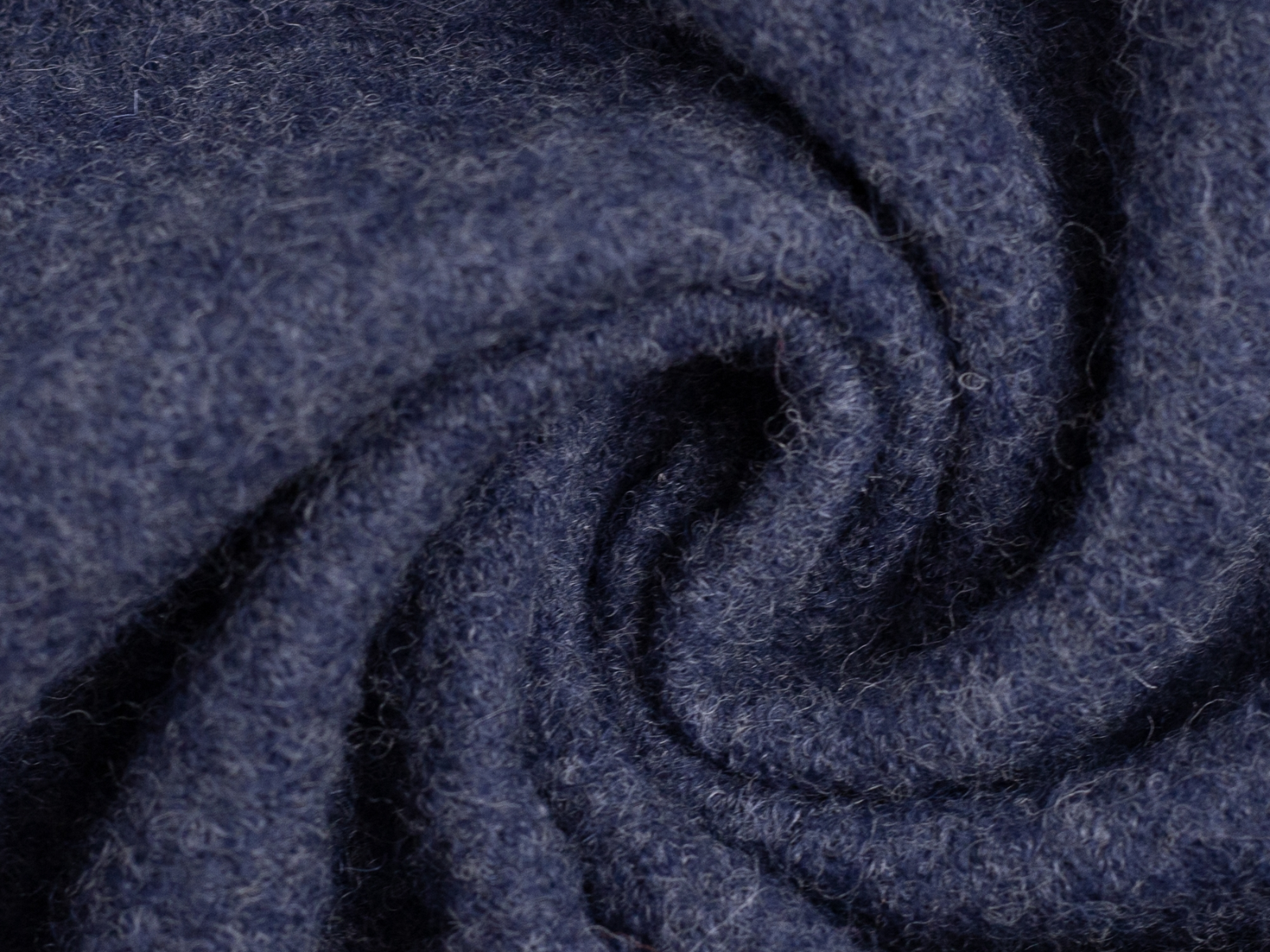 Wollwalk Stoff Naomi gekochte Wolle - meliert