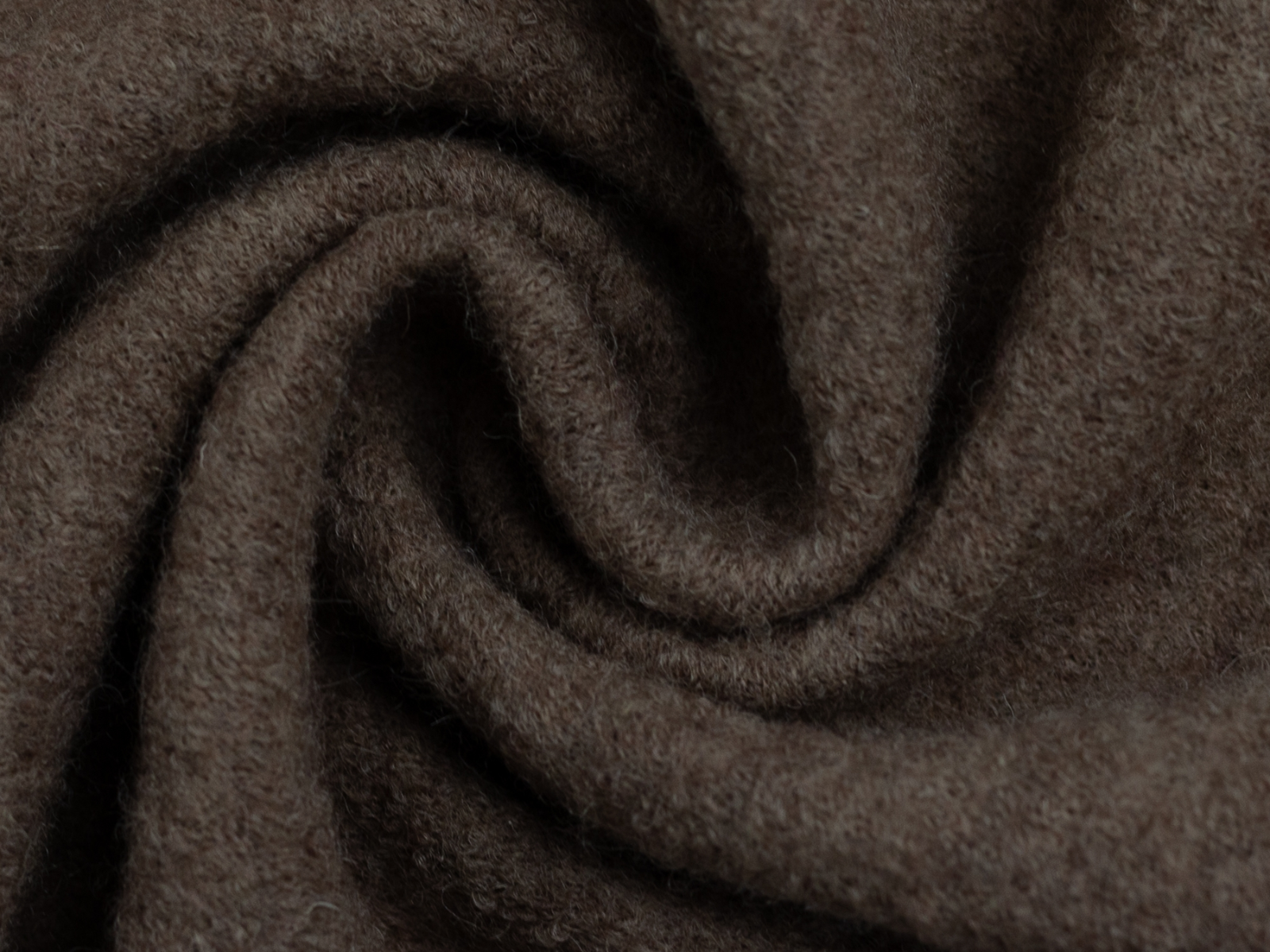 Wollwalk Stoff Naomi gekochte Wolle - meliert