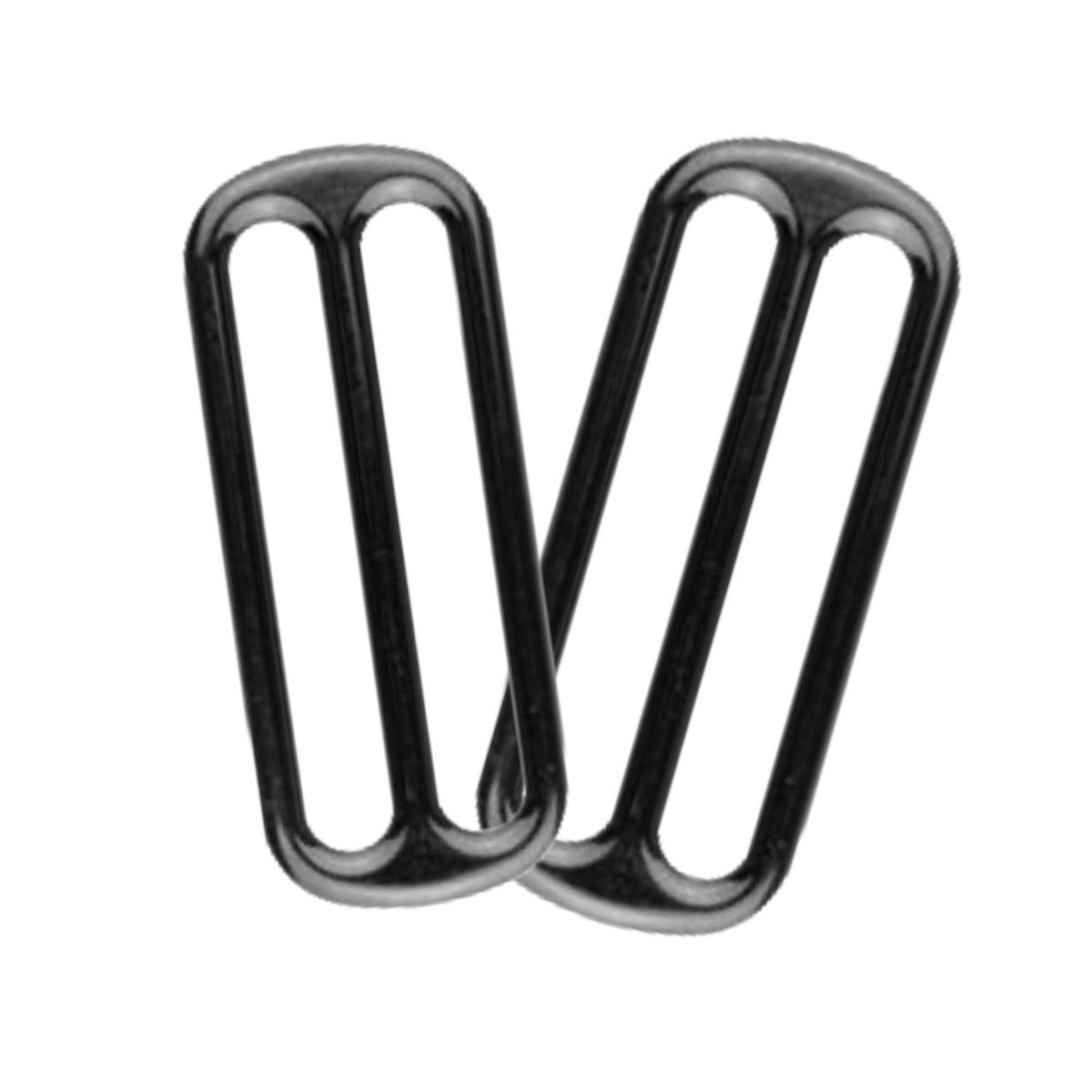 Leiterschnallen Metall 40 mm - 2 Stück