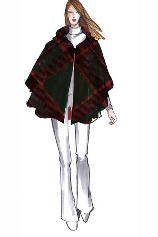 Papierschnittmuster Cape Louisa