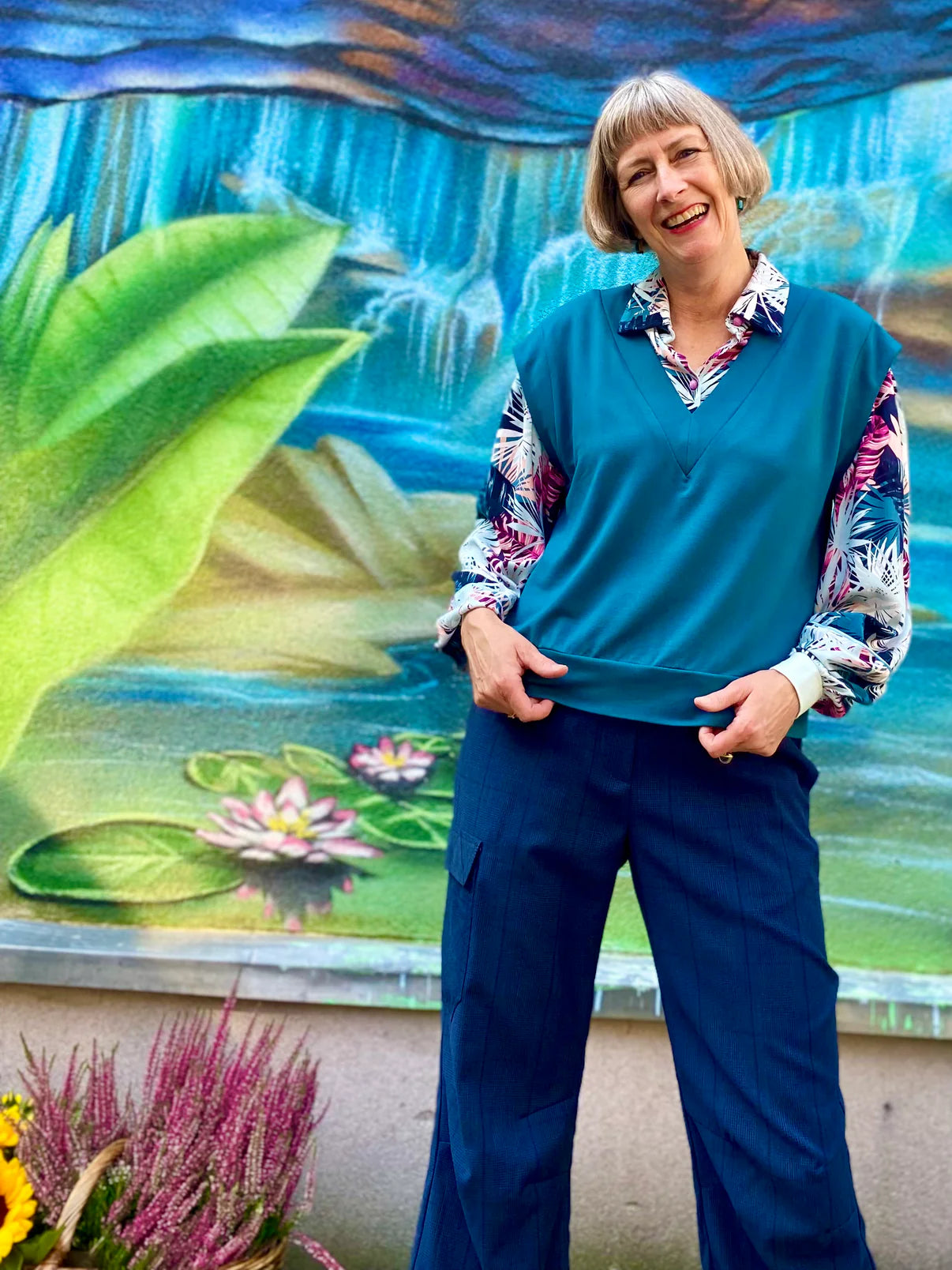 Papierschnittmuster Pullunder Bregenz