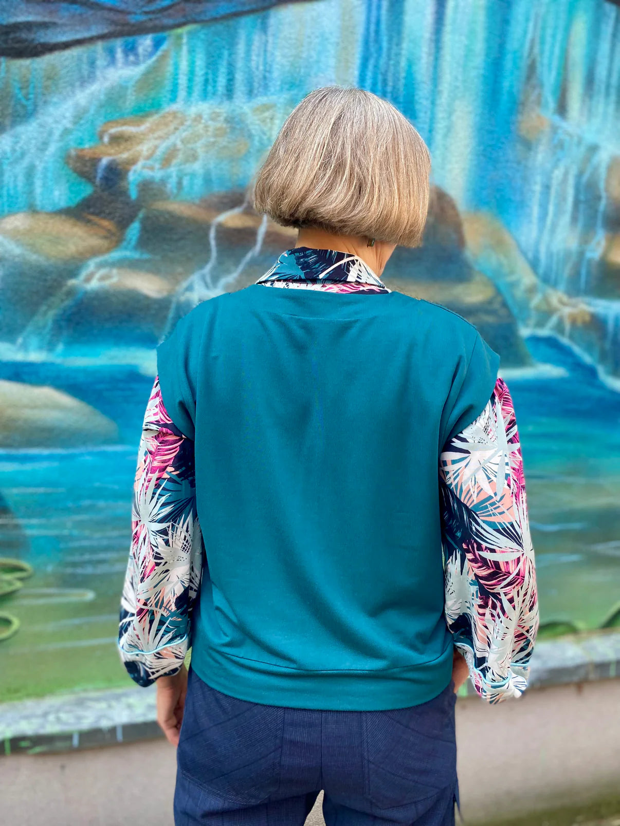 Papierschnittmuster Pullunder Bregenz