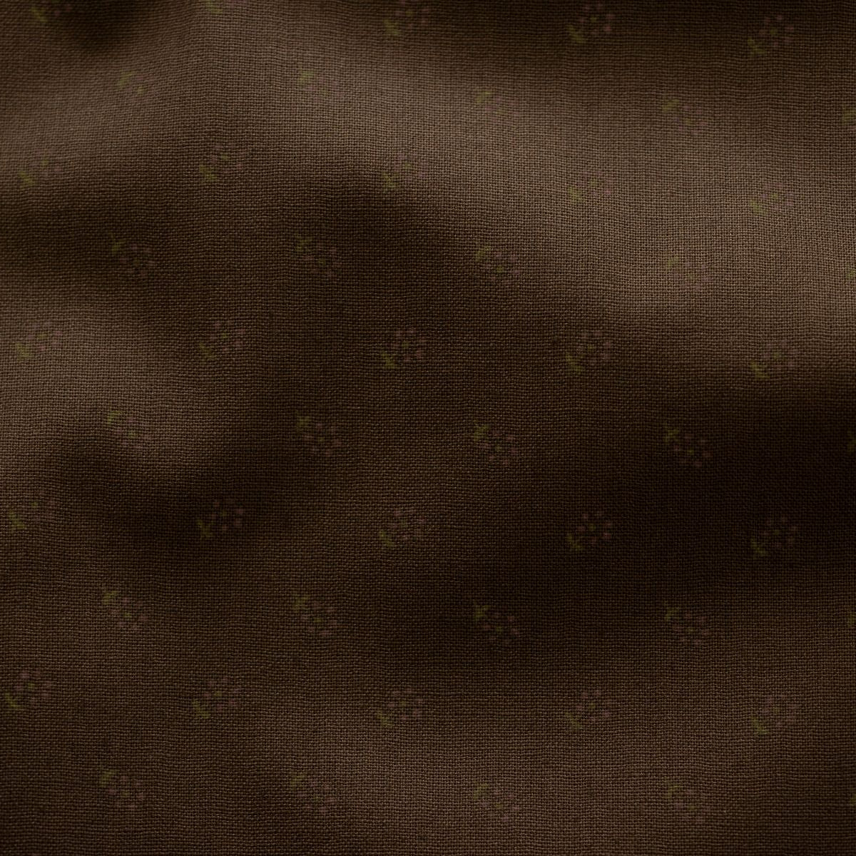 Webware Baumwolle Renforcé mercerisiert für Trachten - Blumenstempel