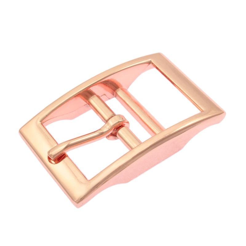 Doppelsteg-Schnalle Metall 1 Stück - roségold