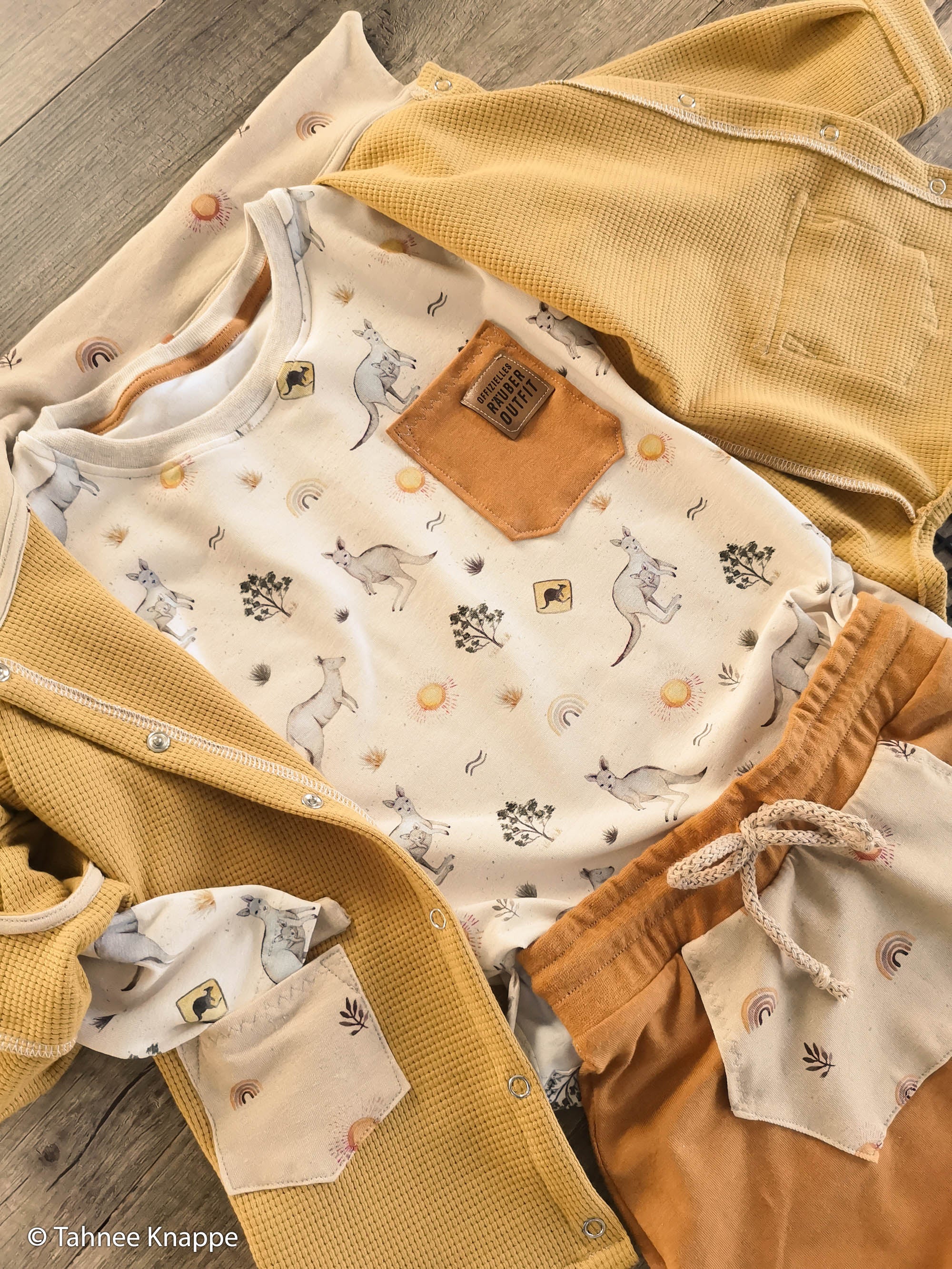 Jersey Swafing Australien by Christiane Zielinski - Regenbögen - naturfarben