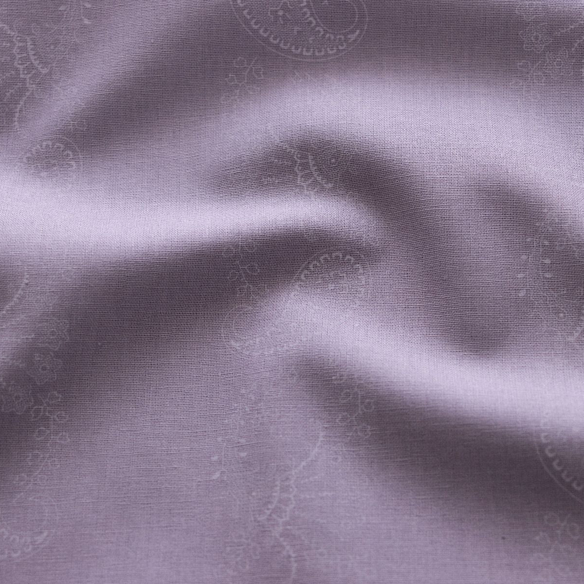 Webware Baumwolle Renforcé mercerisiert für Trachten - Paisley-Streifen - flieder