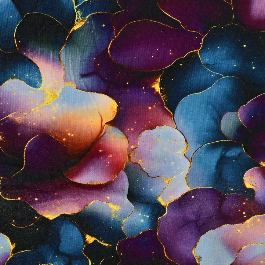 Bambus Jersey Stoff Digitaldruck - Fantasie