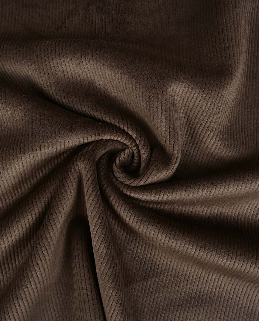 Superweicher Jersey - Doubleface in Cordoptik - uni