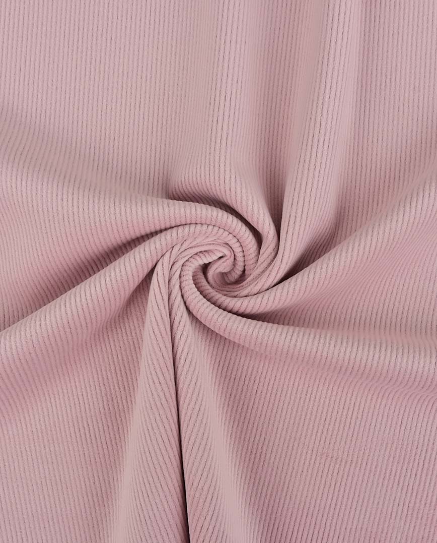 Superweicher Jersey - Doubleface in Cordoptik - uni