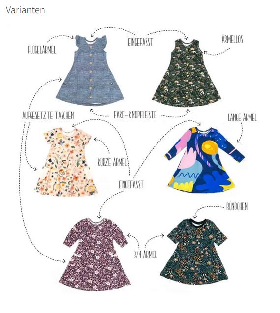 Papierschnittmuster - Easy Dress