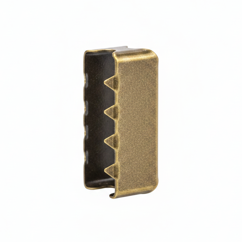 Endstück Metall altgold - perspectiva 3/4