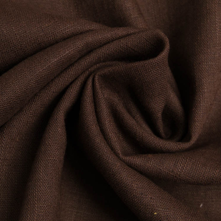 Reines Leinen gewebt - washed - uni