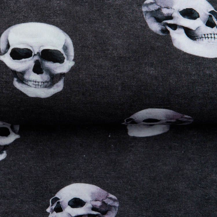 Jersey Digitaldruck by Poppy - Skulls