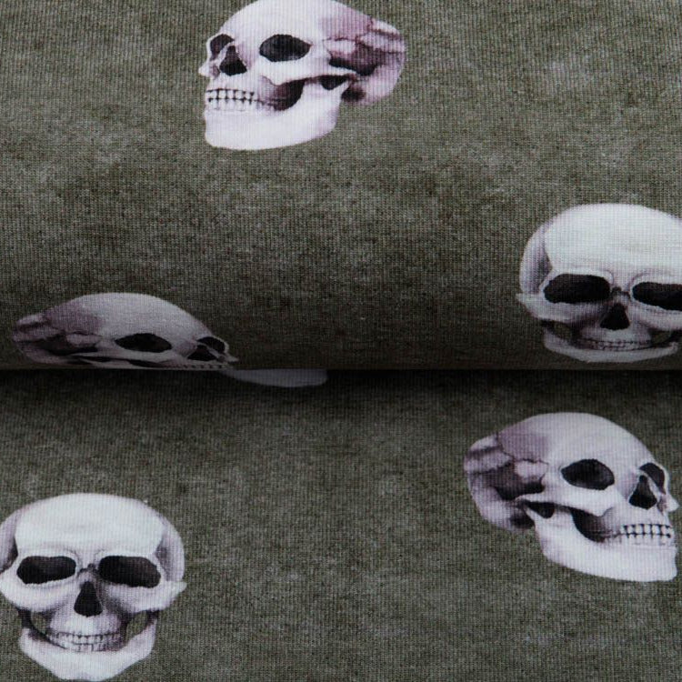 Jersey Digitaldruck by Poppy - Skulls