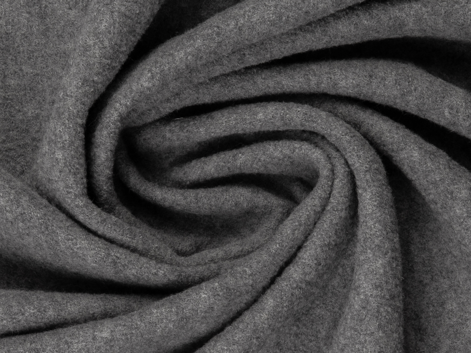 Wollwalk Stoff Merino Wolle - uni