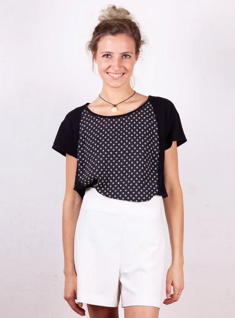 Papierschnittmuster Shirt Gudrun