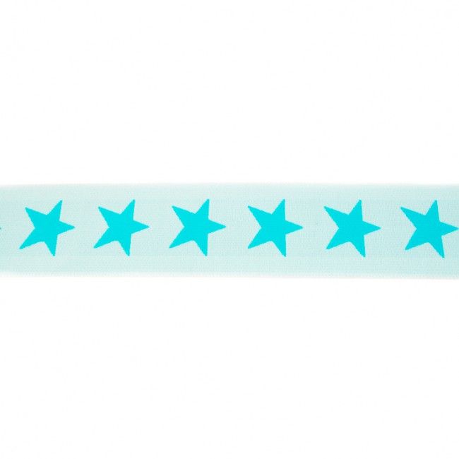Gummiband ca. 40 mm - Sterne