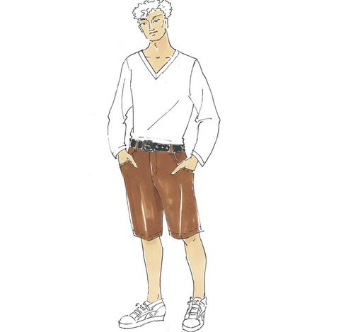 Papierschnittmuster Bermuda Hose Iggy