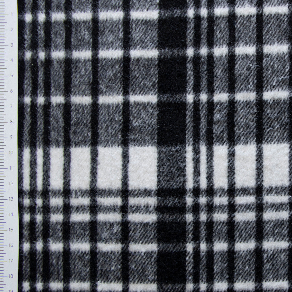 Flanell Jackenstoff - kleines Karomuster