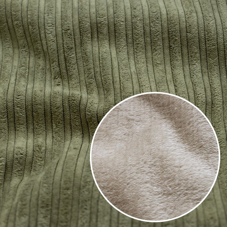 Breitcord mit flauschiger Fellabseite - uni