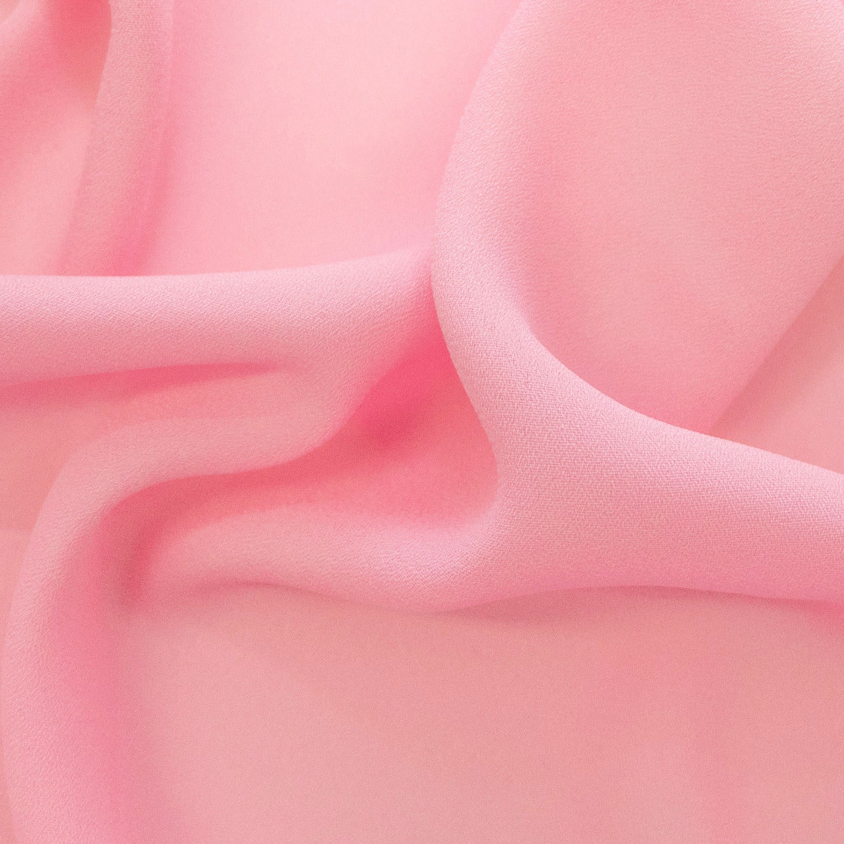 Webware Chiffon - uni - knalliges rosa