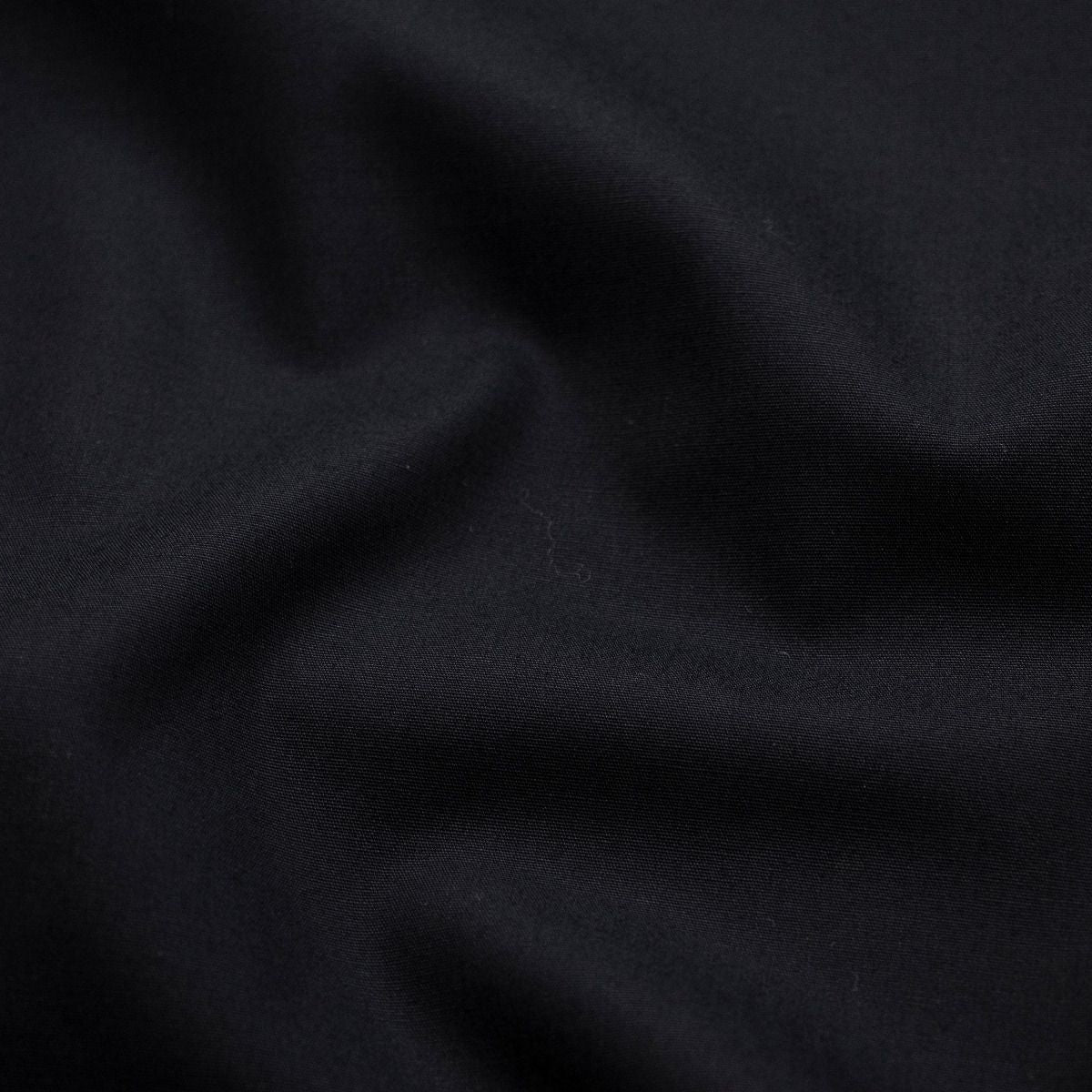 Webware Popeline Baumwolle - uni schwarz