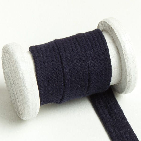 Flache Baumwoll Kordel / Band Hoodie / Kapuze 18 mm breit