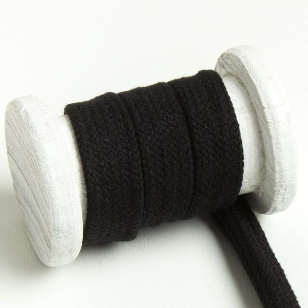 Flache Baumwoll Kordel / Band Hoodie / Kapuze 18 mm breit