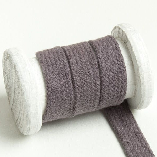 Flache Baumwoll Kordel / Band Hoodie / Kapuze 18 mm breit