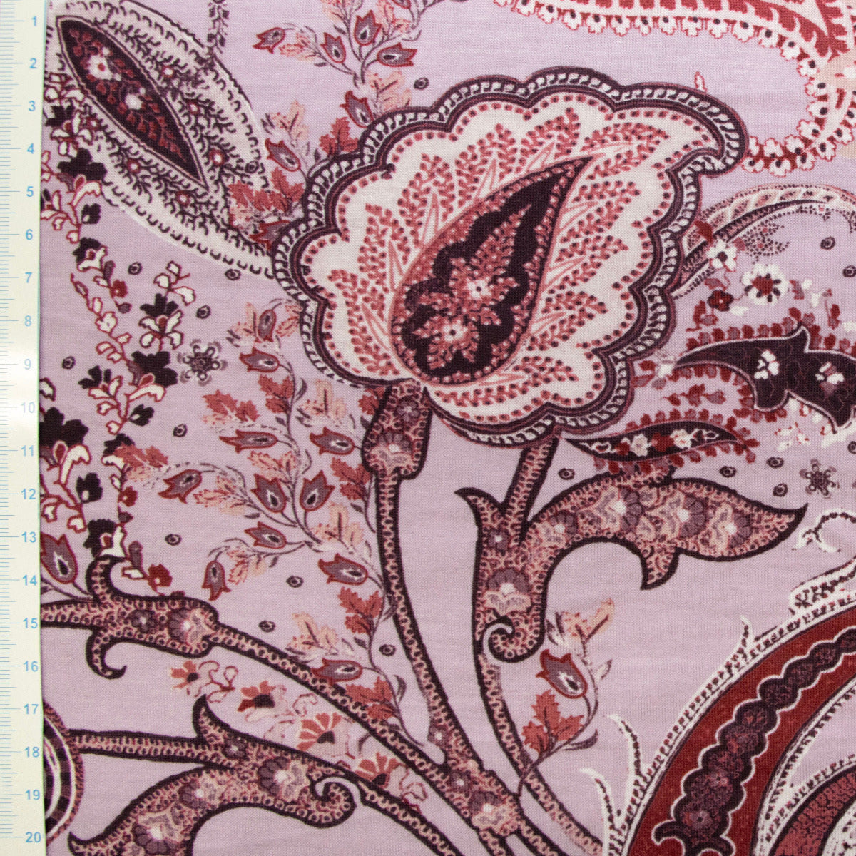 Jersey Digitaldruck - Mandala - flieder