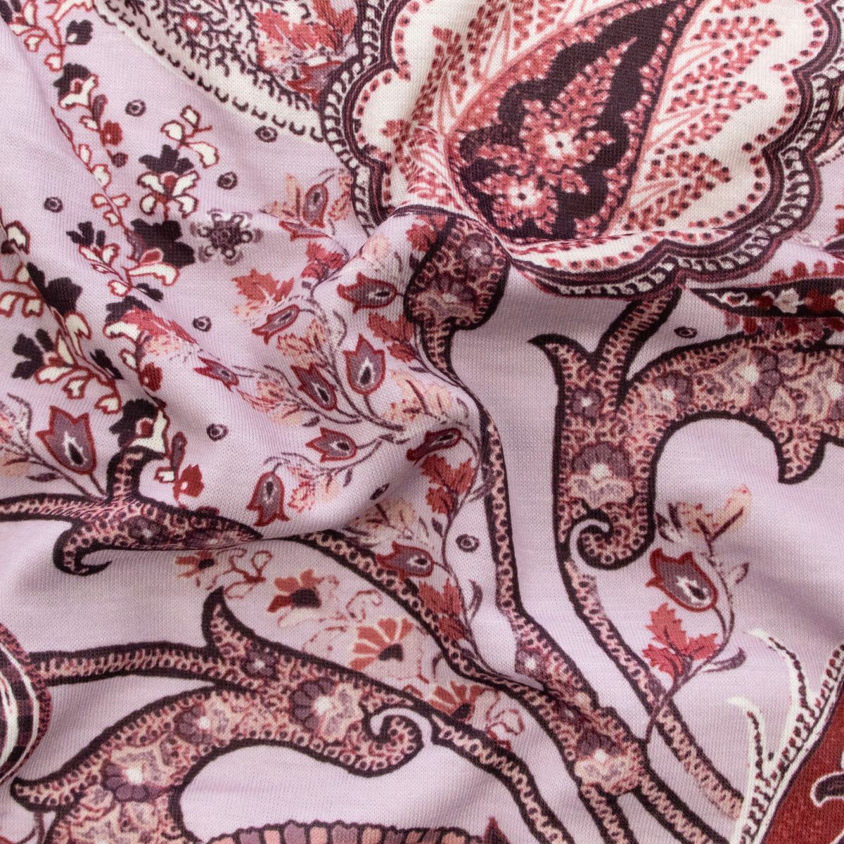 Jersey Digitaldruck - Mandala - flieder