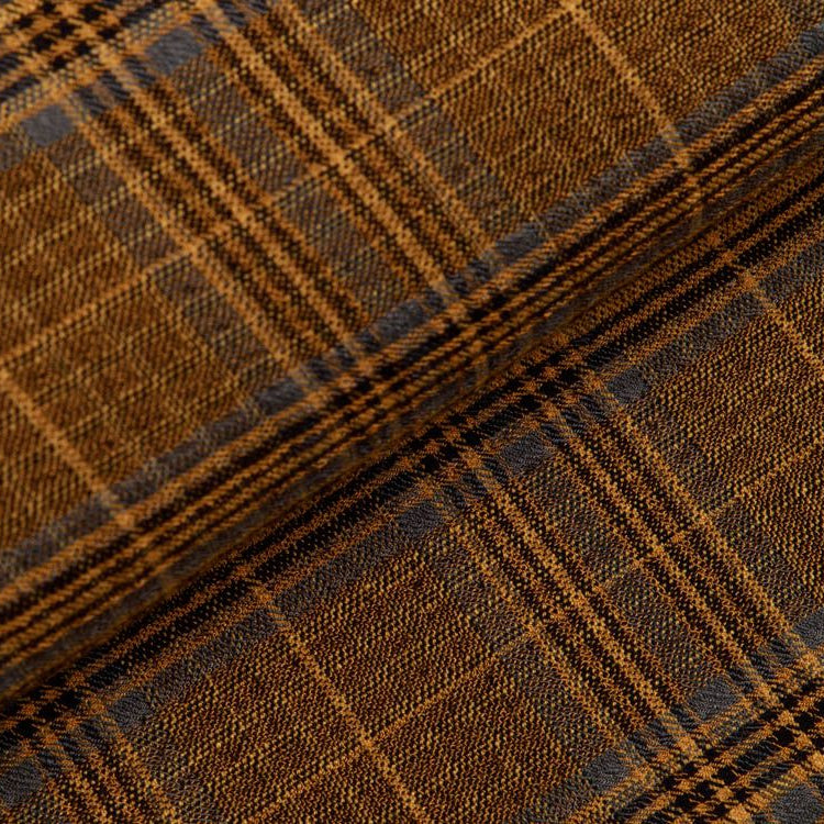 Webware Viskose Washed Checks - Kariert