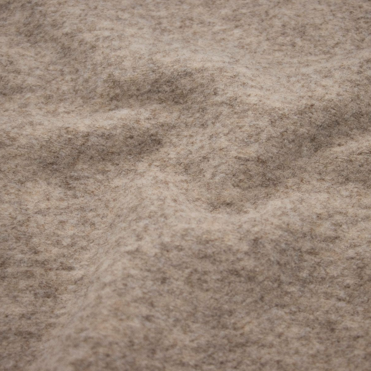 Jacken- und Mantelstoff - meliert beige