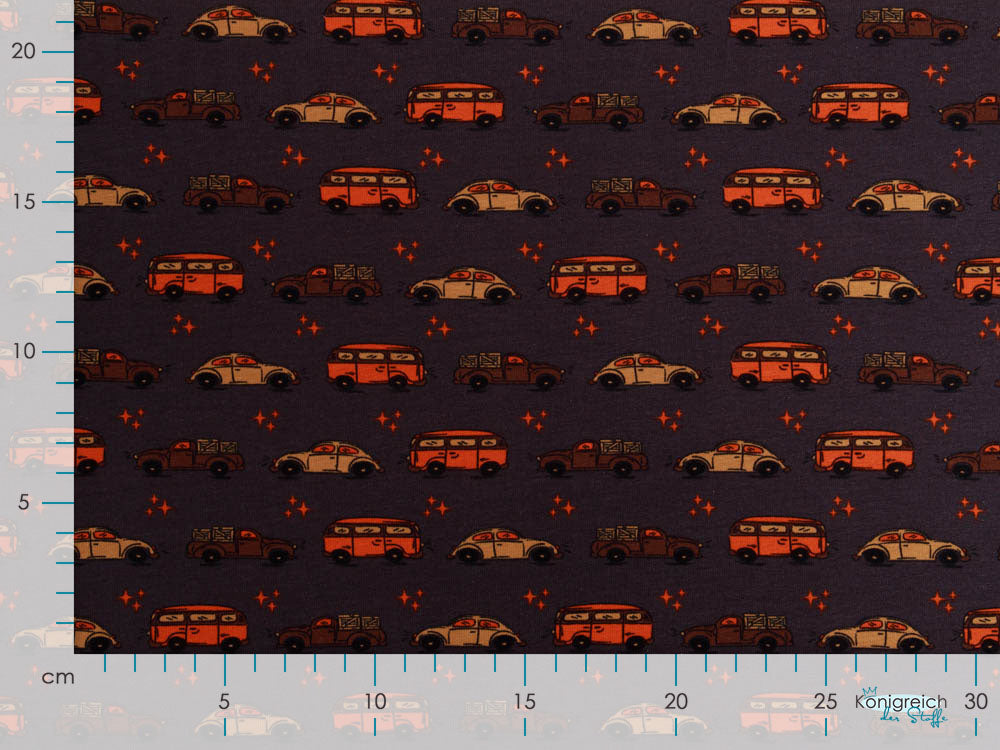 Jersey Sam - verschiedene Autos - braun