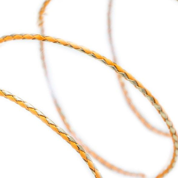 Korkkordel- Schnur rund geflochten