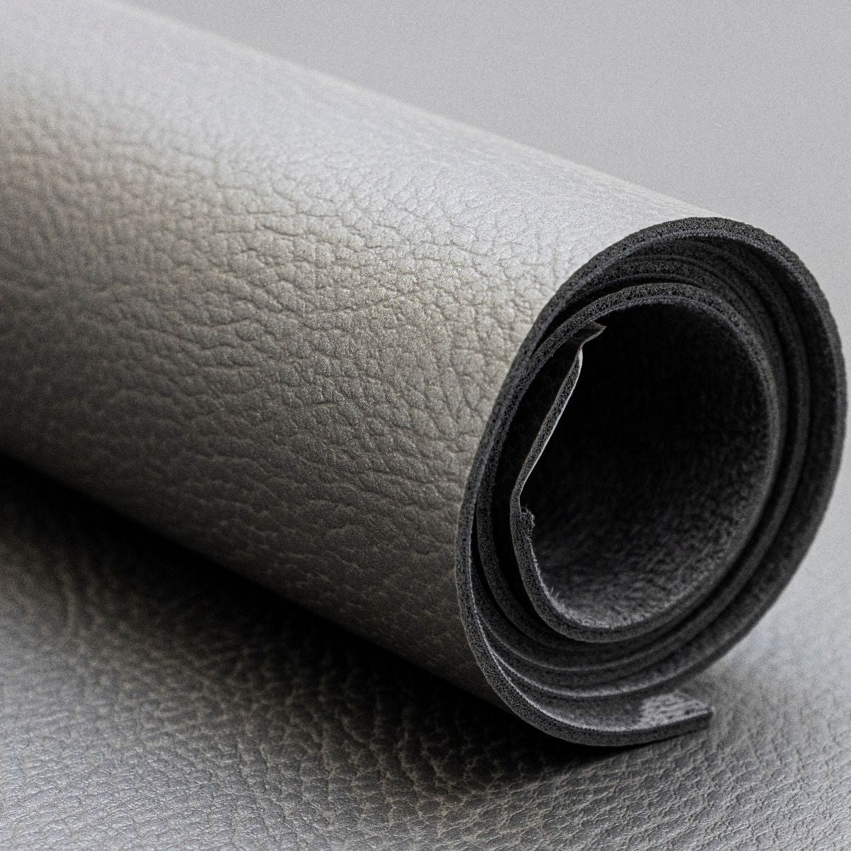 Robustes Struktur Kunstleder Coupon ca. 50 cm x 70 cm - uni