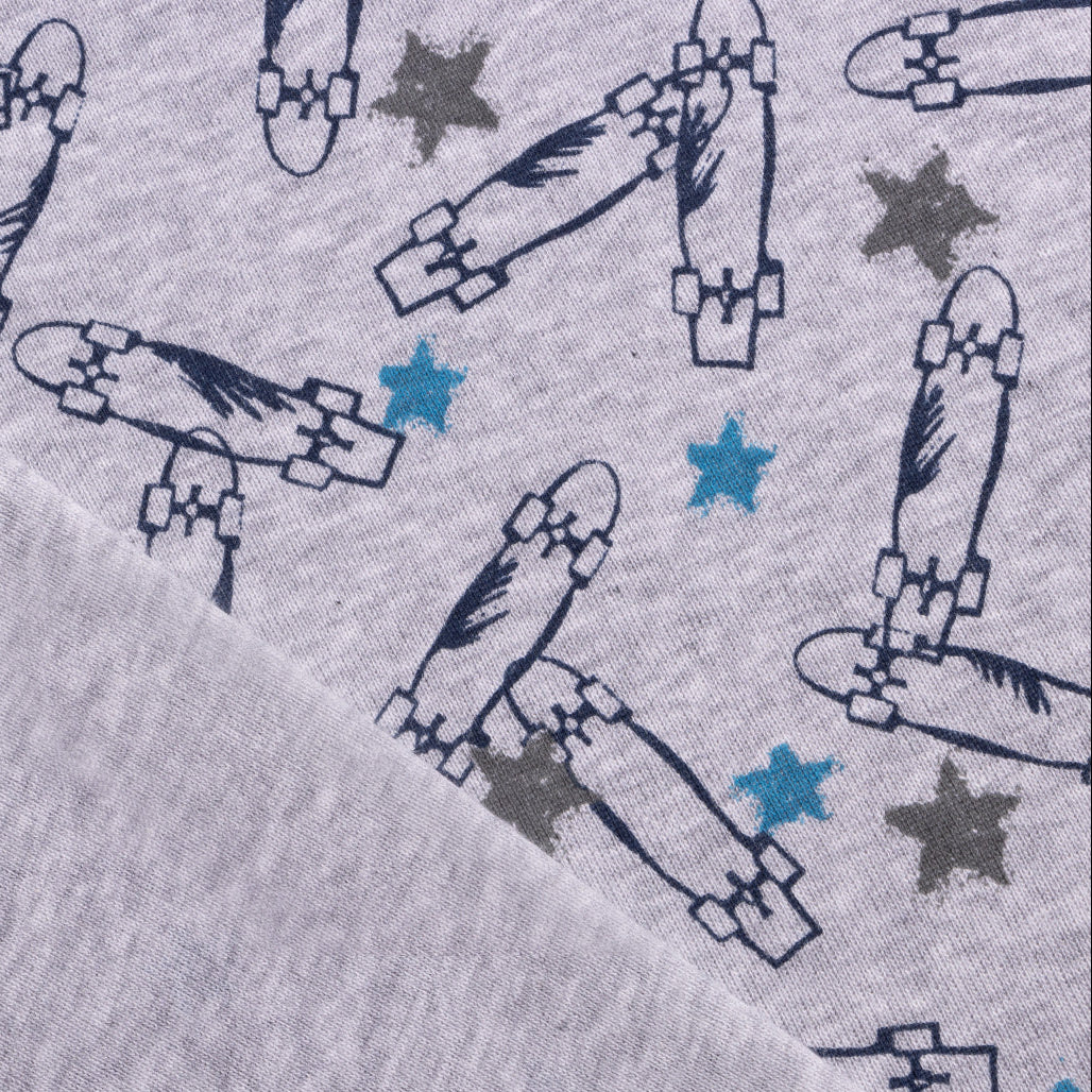 Interlock - Skateboards - grau meliert