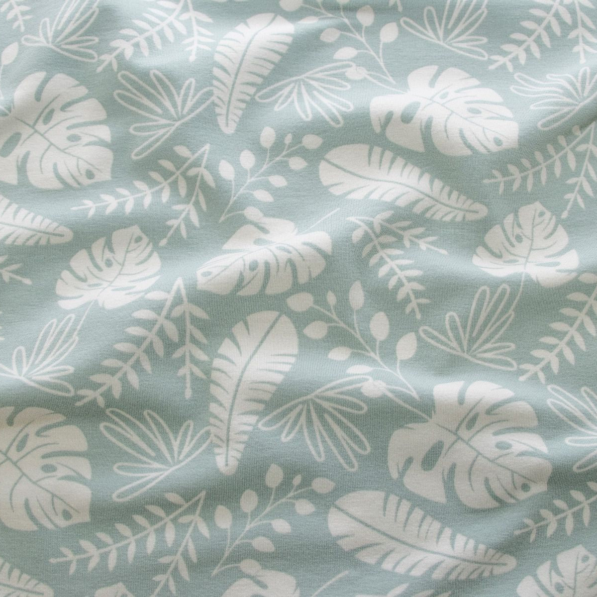 Jersey Baumwolle - verschiende Blätter