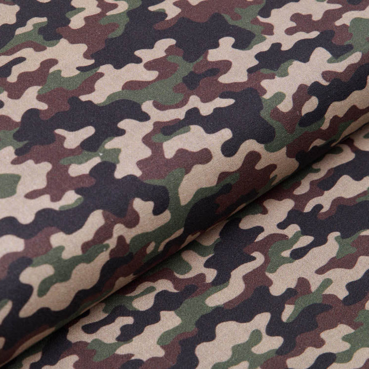 Webware Perkal-Baumwolle Digitaldruck - Camouflage