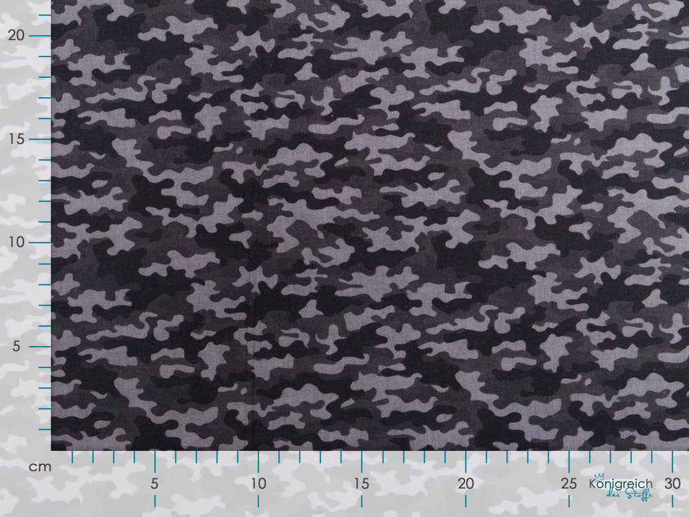 Webware Perkal-Baumwolle Digitaldruck - Camouflage
