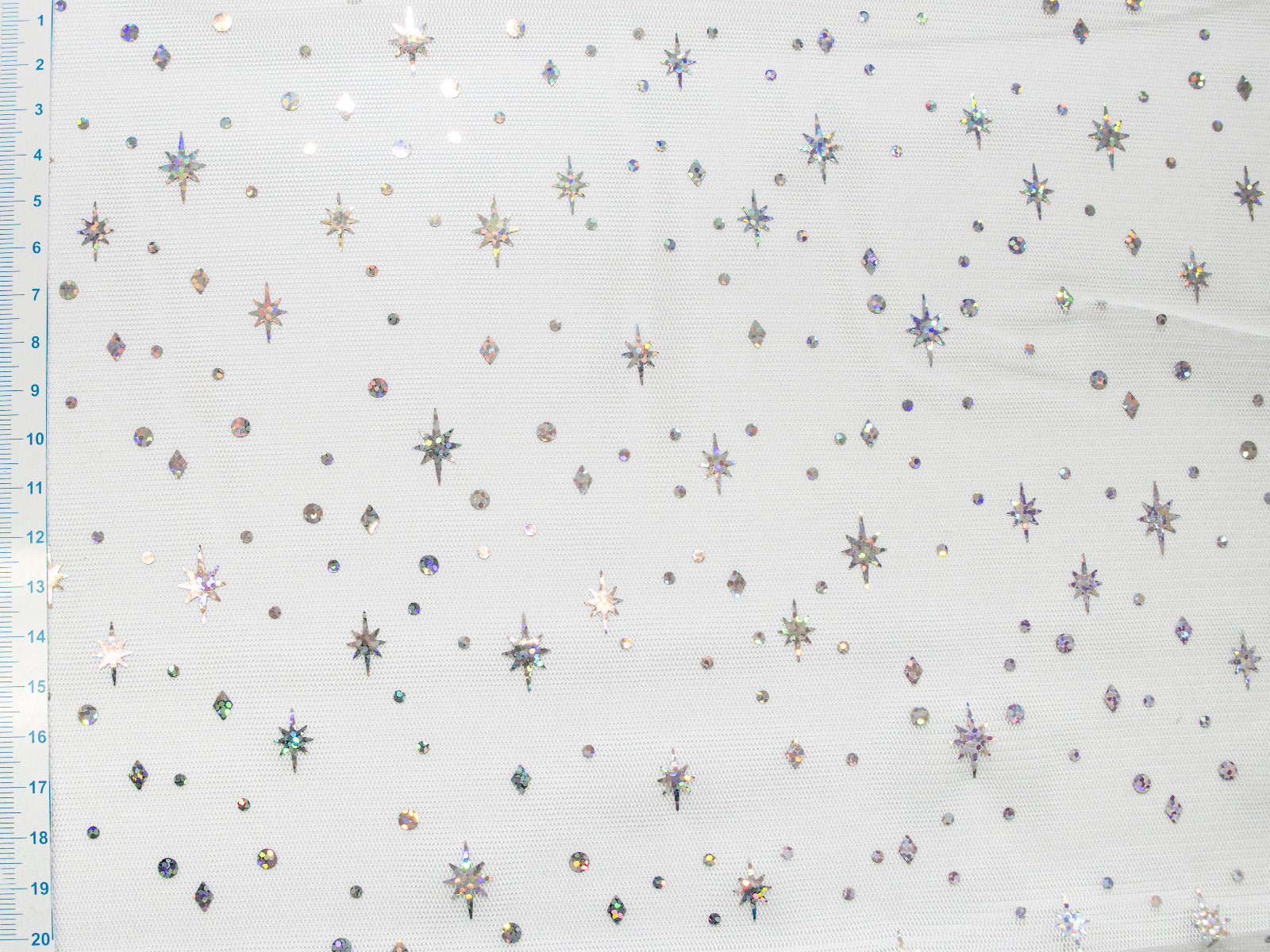 Tüll Elsa Swafing - soft - glitzernde Sternchen