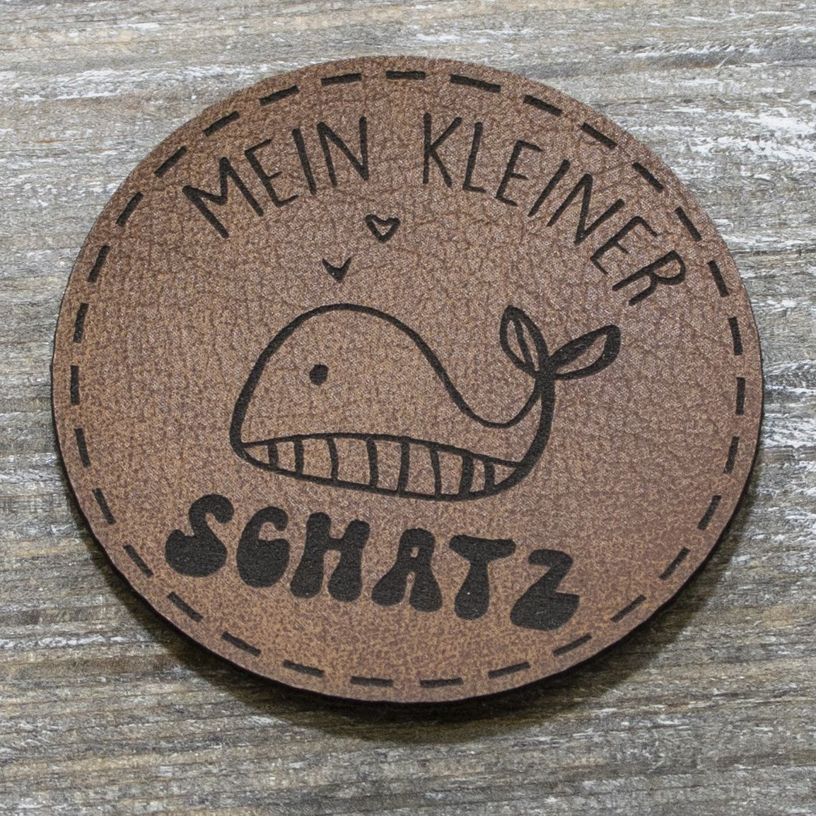 Label Kunstleder KDS - MEIN KLEINER SCHATZ