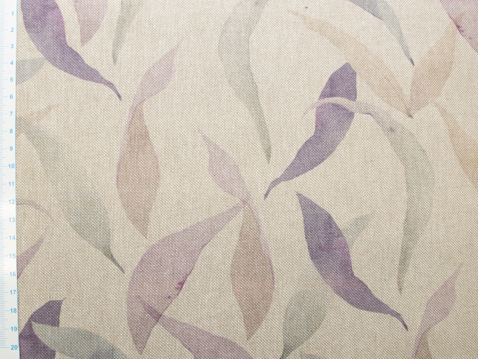 Canvas Swafing Christel - Blätter in Wasserfarbenoptik - beige-flieder