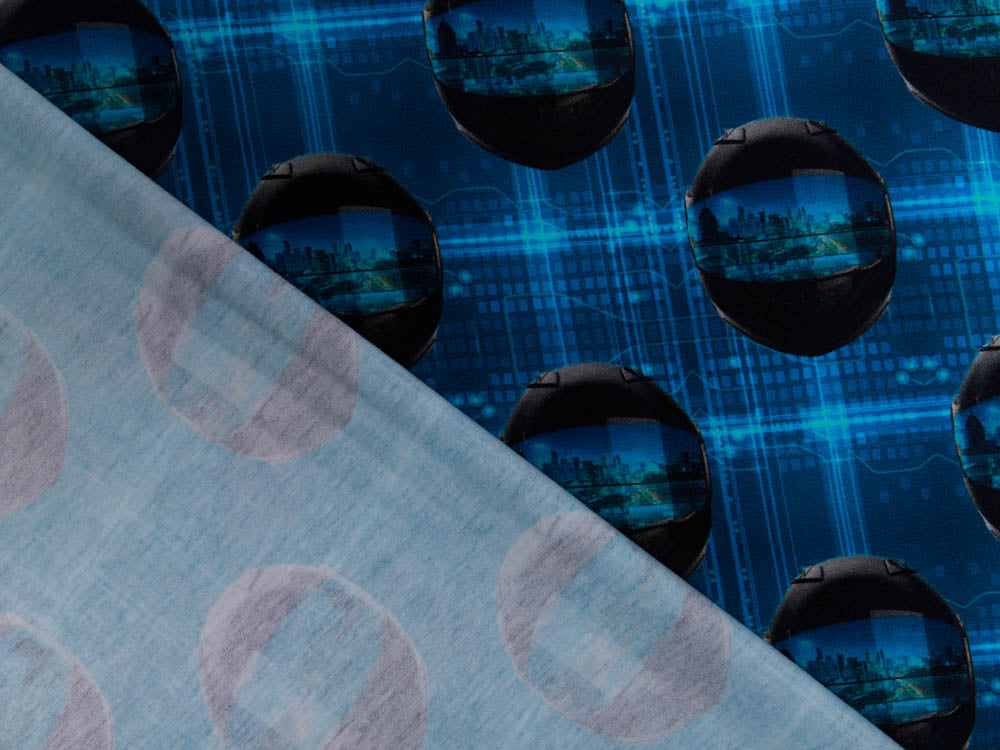 Jersey Digitalprint Stenzo Need for Speed - Motoradhelme - blau