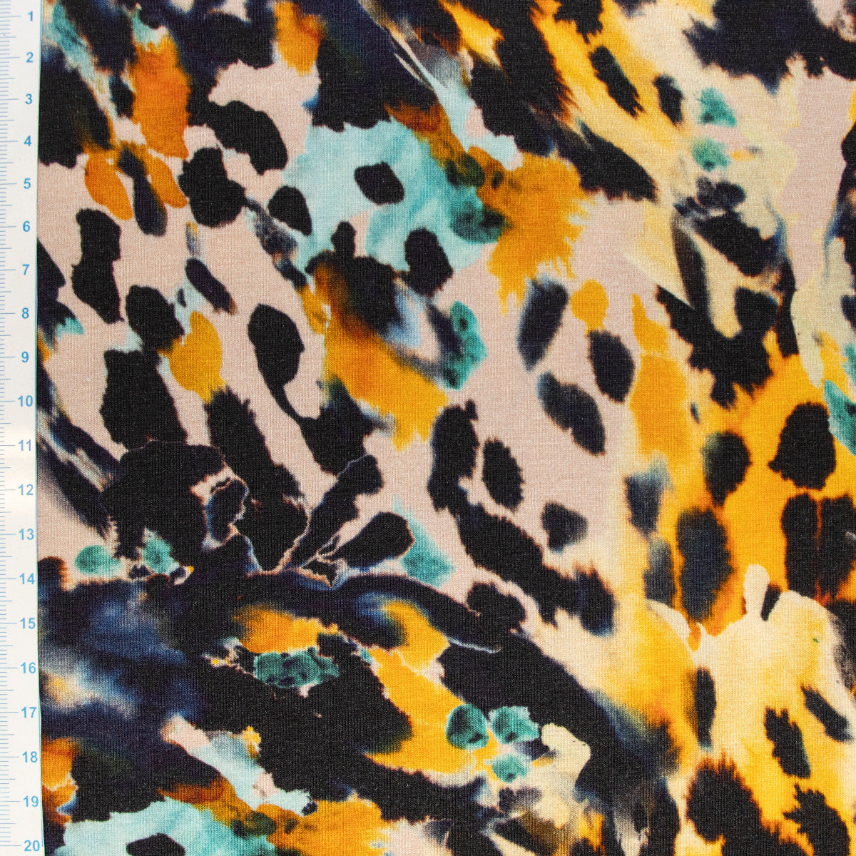 Modal Jersey Swafing Genua - Animalprint - bunt