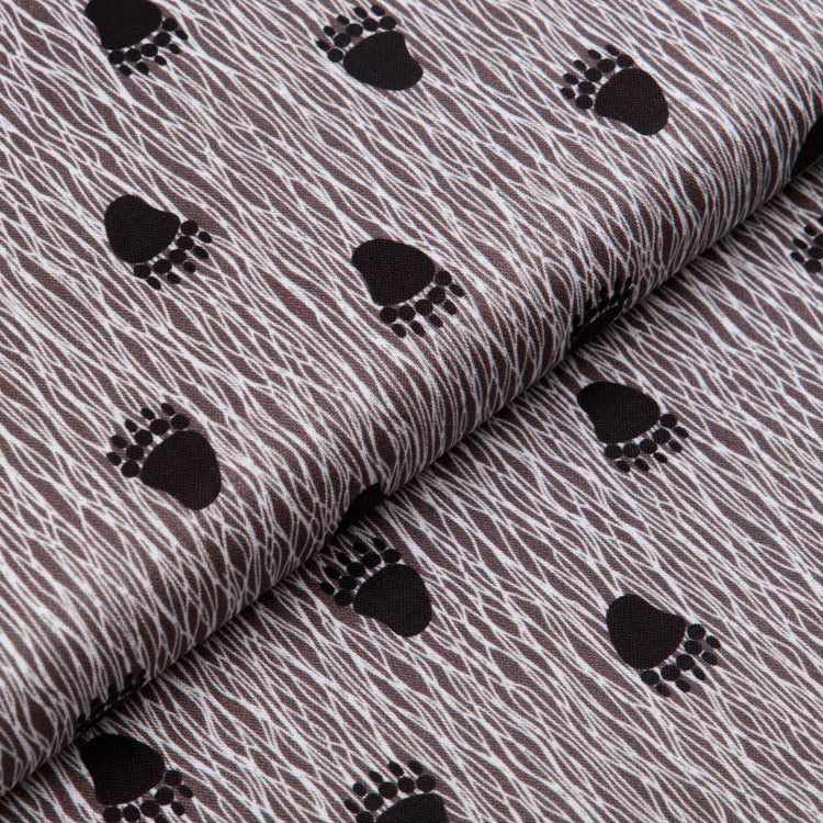 Webware Baumwolle Patchwork - Bärentatzen