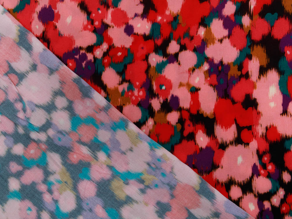 Webware Viskose Swafing Carla - bunte Farbflecken