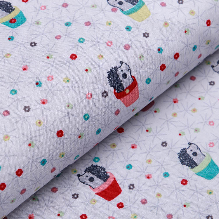 Webware Baumwolle Patchwork - Igel