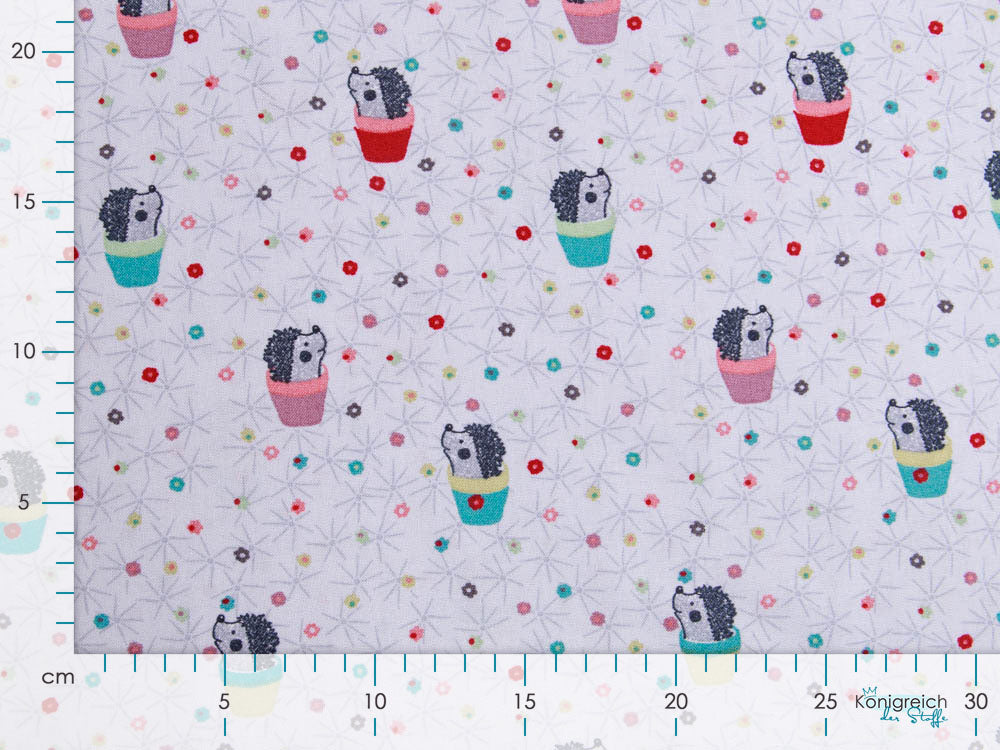 Webware Baumwolle Patchwork - Igel